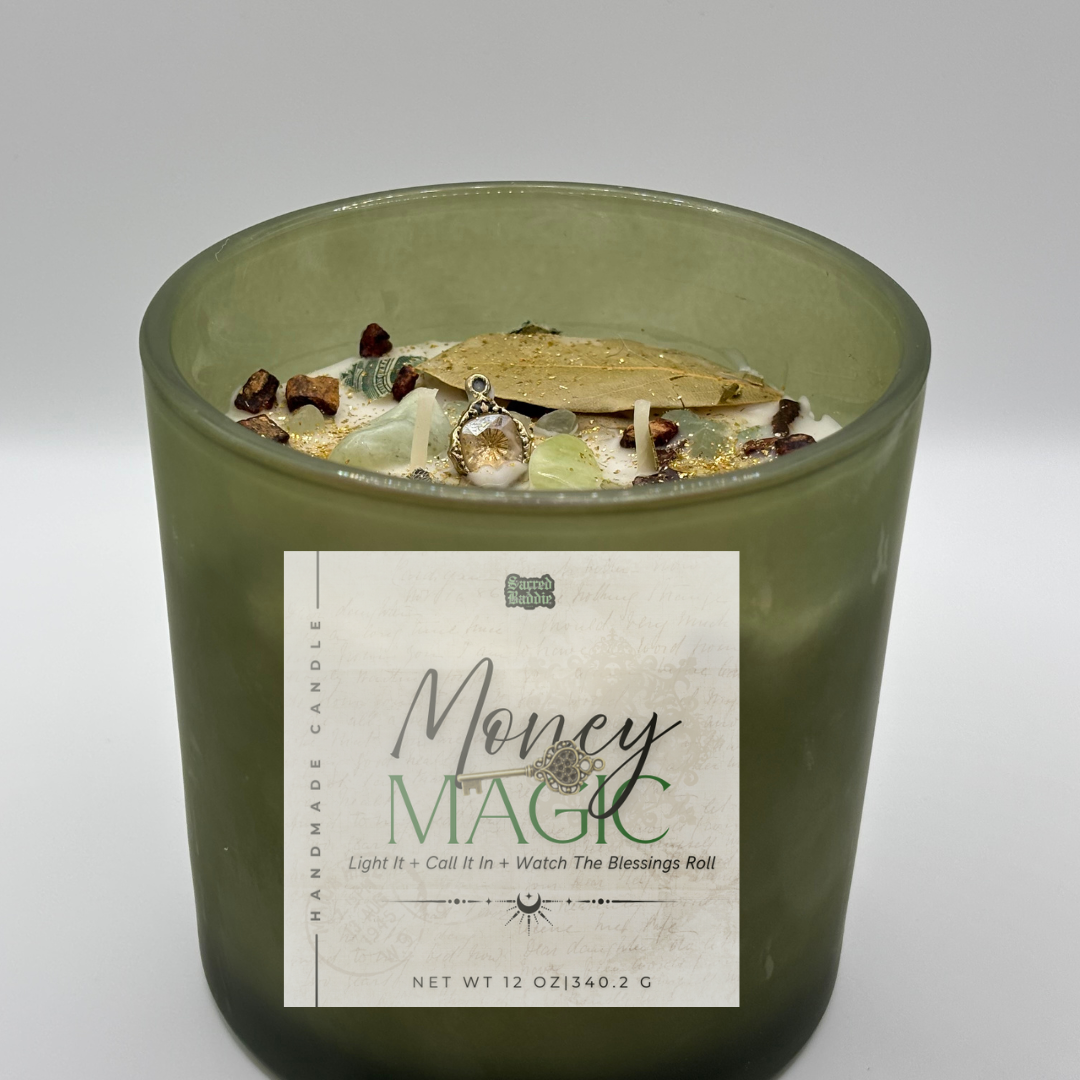 Money Magic Ritual Candle – 12 oz