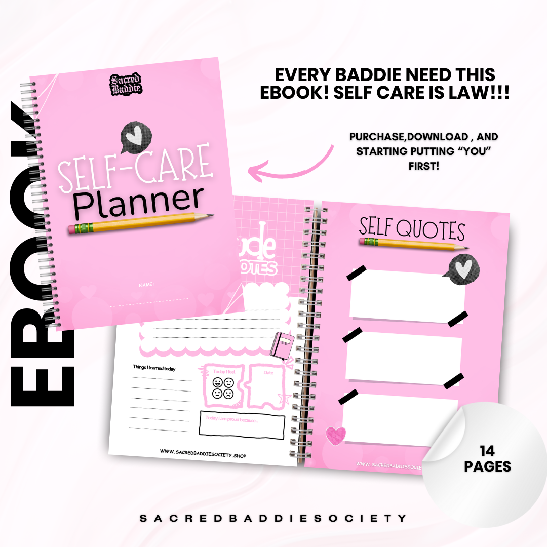 Self-Care Planner| Free Ebook Digital Download