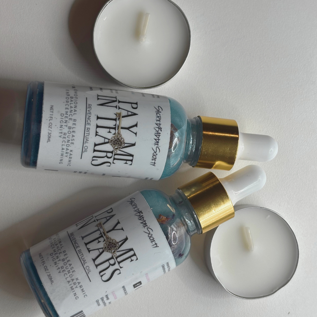 Pay Me In Tears™| Revenge Ritual Oil