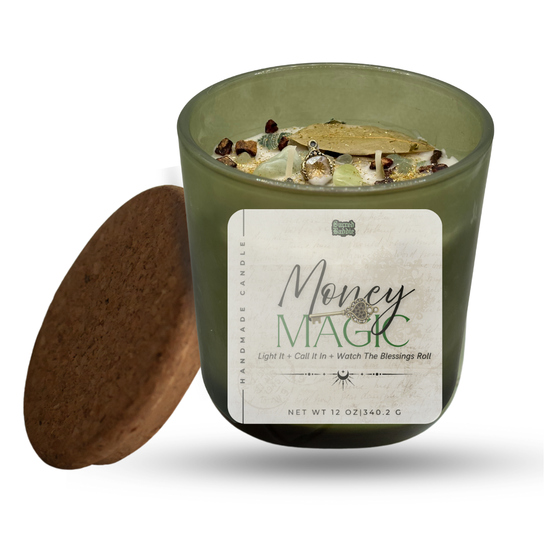 Money Magic Ritual Candle – 12 oz